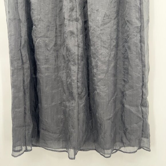 Zara Black Sheer Overlay Cocktail Midi Skirt – Size XL - Picture 6 of 13